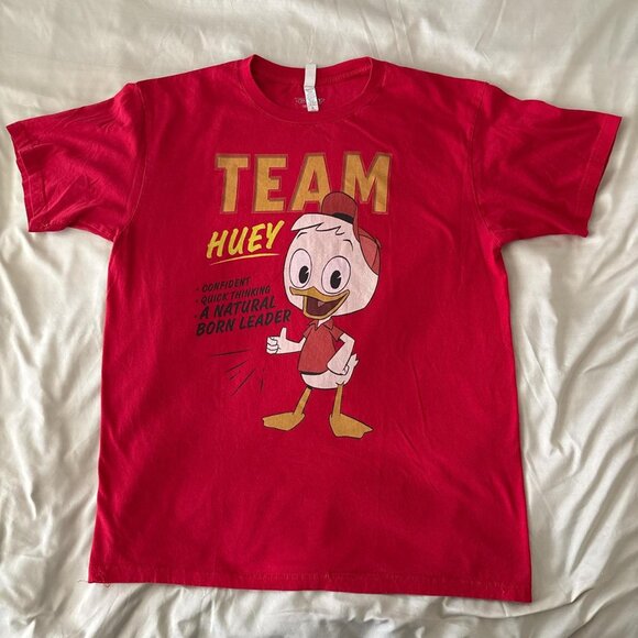 Disney Other - Disney Team Huey Red Tee